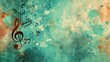 abstract plain background of water painting with a scale or music theme 1 AI Generative