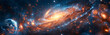 Cosmic Spectacle: Spiral Galaxies Colliding Across the Universe