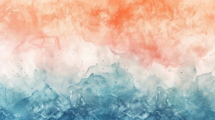  blue orange luxury watercolor texture. space for text