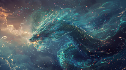 Wall Mural - background with space