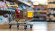 © Wayu - A small cart on a table in a convenience store