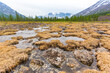 Melt water. Putorana Plateau, Taimyr, Russia