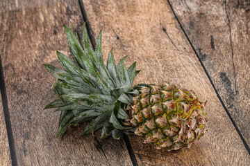 Sweet organic ripe tropical pineapple