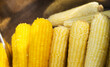 Boiled corn at street stall