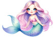 © Sirin - Cute mermaid clipart