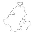 © Ruslan - Skive Municipality map, administrative division of Denmark. Vector illustration.