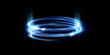 	
Neon magic circle.Futuristic light circle for background.Light frame.Vector.Magic portal.	