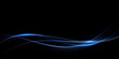 Abstract lines.Neon lines of speed and fast wind. effect of moving at the speed of light. Blue glow effect. Magic shiny line. Neon. Background.	