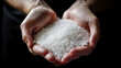 rice in hands,rice in hand,White plastic grain
