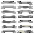 © wiyada138 - Set of gray label ribbons