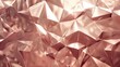Seamless Loop of Geometric Rose Gold Background with Abstract Foil Tiles Texture