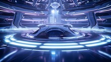 Attend A Futuristic Space Race Tugether Party With AI-generated Hovercrafts, Alien Racers, And Futuristic Tracks In A Celebration Of Speed And Technology