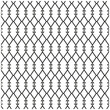 Caro rhombus grid seamless pattern