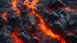 Witness the relentless force of nature with a seamless lava texture background, capturing the essence of hellfire. 