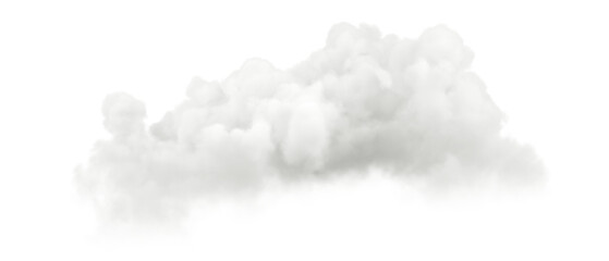 Aufkleber - Realistic serene clear clouds cut out transparent backgrounds 3d render png