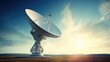 Cosmic Eavesdropper: Radio Telescope Seeking Clues