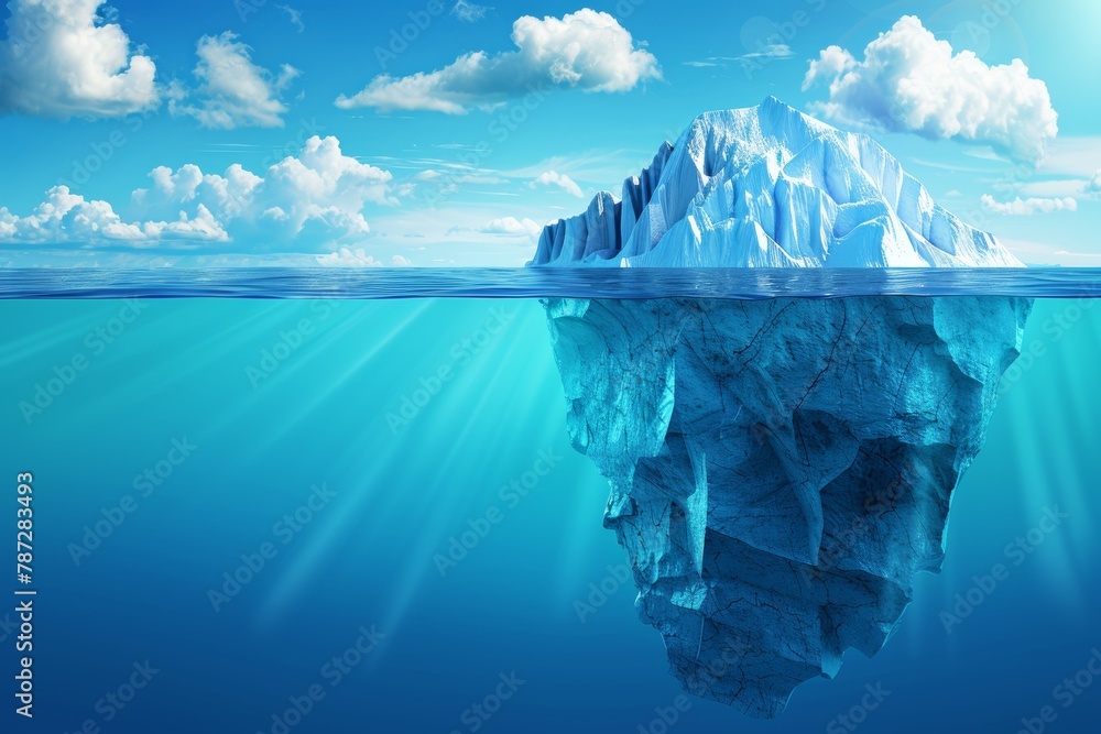 Antarctic iceberg climate change, conservation, ice melt, rising seas ...