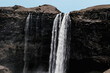 landscape of Seljalandsfoss waterfall in Iceland 