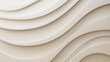 Beige curving forms with copy space