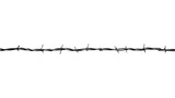 Fototapeta  - PNG  Fence wire line monochrome forbidden