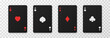 Vector playing cards png. Set of playing cards. Black cards png.