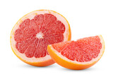 Fototapeta Nowy Jork - Grapefruit isolated on transparent png
