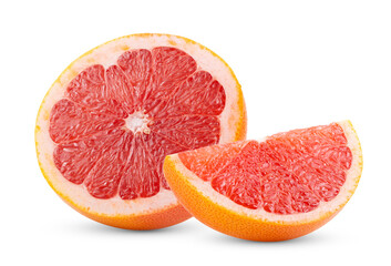 Wall Mural - Grapefruit isolated on transparent png