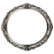 © AnyaPNG - antique silver frame oval isolated on white