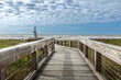 The pier at the Sea Rim State Park in Port Arthur, Texas