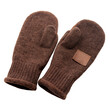 pair of knitted gloves