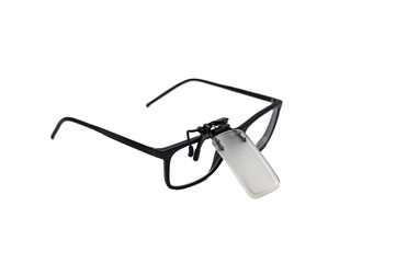 shooting patch to be mounted on the glasses and override the non-dominant eye to shoot with both eye