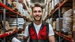 © MP Studio - A Smiling Warehouse Worker