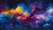  fantasy vibrant colorful space galaxy cloud nebula stary night cosmos Universe science astronomy supernova background