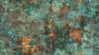 seamless texture of oxidized copper with a greenish-blue patina and a weathered appearance