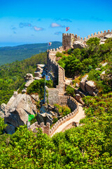 Wall Mural - Castle of the Moors in Sintra