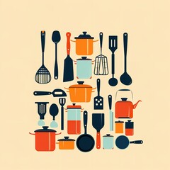 kitchen utensils set