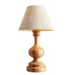 Table lamp isolated on transparent background. PNG format