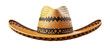 © vanilla_jo - Mexican sombrero hat isolated on transparent  background. 3d rendering