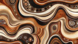 Aboriginal x-ray style abstract background in earth tones