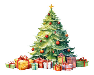 png christmas tree box winter.