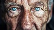 In a closeup portrait a politician stares confidently into the camera but the lines on their face tell a different story. Each wrinkle represents a challenge overcome a battle won .