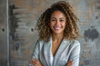 © Dennis - Business portrait of a young confident black businesswoman, perfect job candidate, entrepreneur