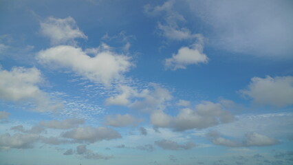 Naklejka na meble blue sky with clouds