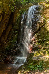 Sticker - Pagnueng waterfall in Nam Ha National Protected Area, Laos