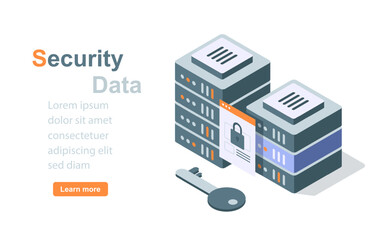 Wall Mural - security data server personal information protection cyberspace privacy,confidential account cyber c