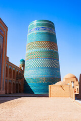 Canvas Print - Kalta Minor Minaret at Itchan Kala, Khiva