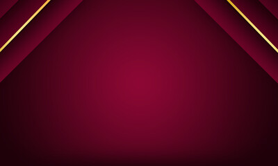 luxury red gold banner abstract background