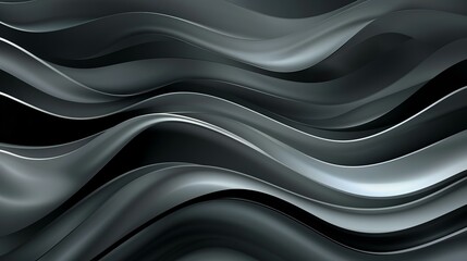 Wall Mural - Sleek telecommunication art for business cards in black, grey, and dark grey hues.