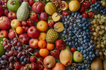 Wall Mural - Assorted fruit offerings