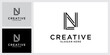 © Kurniawan - LN or NL initial letter logo design vector